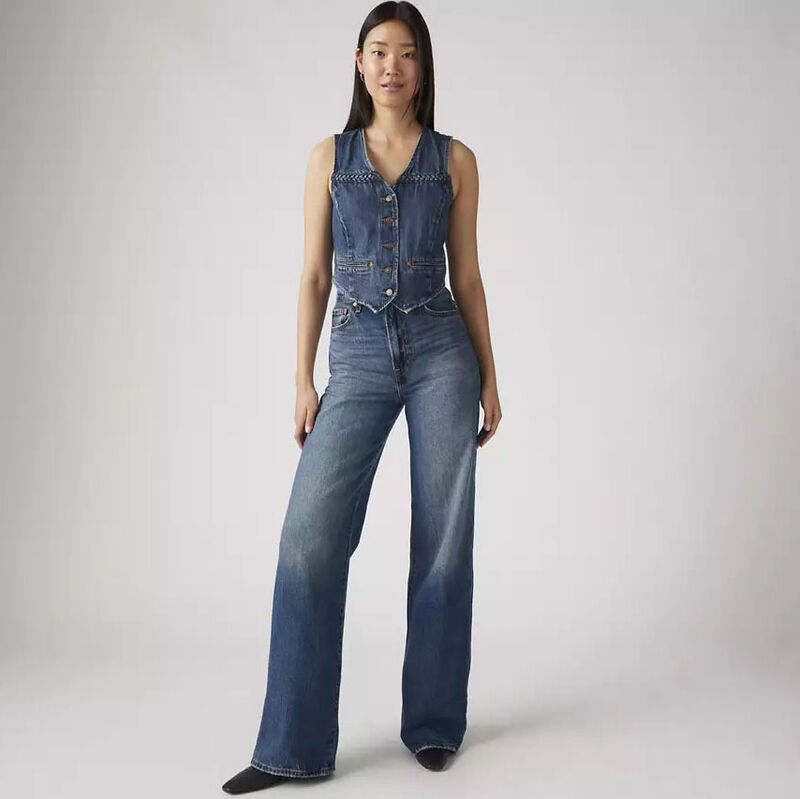 Levi's Ribcage Wide Leg Jeans image number 3